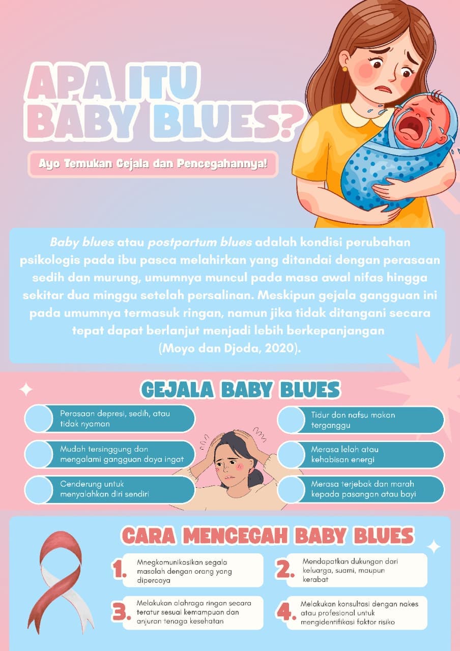 Poster Edukasi Baby Blues